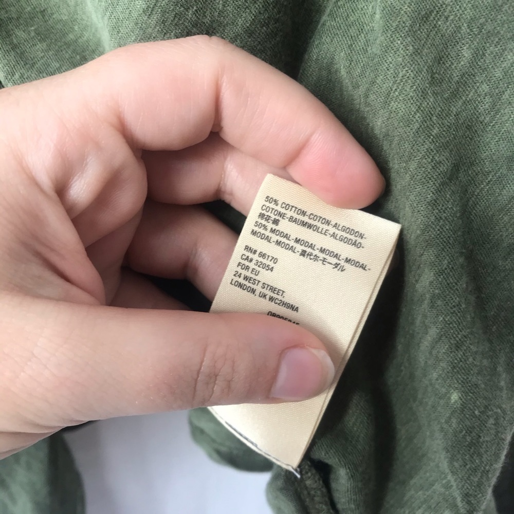 NWT Anthropologie Green Acid Short Sleeve Top - Picture 15 of 16